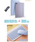 تصویر کاور تبلت مجموعه موس صفحه کلید بلوتوث سازگار GALAXY TAB S6 LITE با قاب پایه case port 