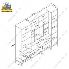 تصویر کابینت CAP44 