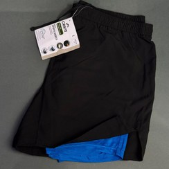 تصویر شلوارک تمرین کشاله دار Crivit blue 