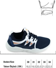 تصویر کفش ورزشی روزمره تابستانی راحت برای پسران برند gezer Boy Summer Comfortable Sole Daily Sports Shoes