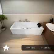 تصویر وان حمام سایز ۱۷۰ در ۷۵ سانتیمتر 