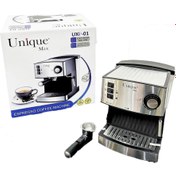 تصویر اسپرسو ساز یونیک مدل Uxp-01 استیل ا Espresso maker/unique/uxp-01 Espresso maker/unique/uxp-01