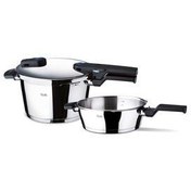تصویر زودپز ویتاکیک آبی مجموعه 8+4 L فیسلر Fissler 