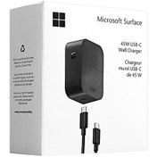 تصویر شارژر 45 وات سرفیس لپ تاپ و سرفیس پرو USB-C (اورجینال) 