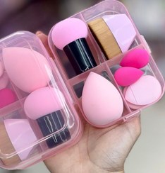 تصویر پک براش و پد آرایشی 