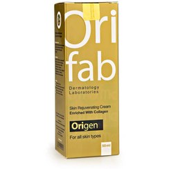 تصویر کرم جوان کننده پوست اوری فاب حجم 50 میلی لیتر Orifab Skin Rejuvenating Cream - 50ml