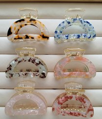 تصویر کلیپس آبرنگی نیم دایره سایز متوسط کد 3 