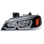 تصویر چراغ جلو پارس طرح هگزا peugeot pars headlight hexa design