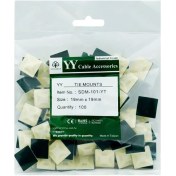 تصویر پایه بست کمربندی چسب دار بزرگ بسته ۱۰۰ عددی 