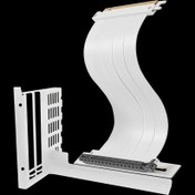 تصویر براکت نصب عمودی کارت گرافیک Awest Vertical GPU Bracket Kit White 
