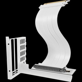 تصویر براکت نصب عمودی کارت گرافیک Awest Vertical GPU Bracket Kit White 