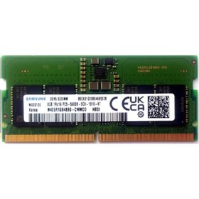 تصویر رم لپ تاپ DDR5 5600 مگاهرتز CL46 سامسونگ مدل M425R1GB4PB0-CWMOL ظرفیت 8 گیگابایت 