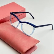 تصویر عینک زنانه بلوکات گرد گوچی 