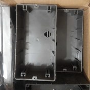 تصویر قاب قوطی پلاستیکی پنل ایفون تصویری تابا از 1 واحدی تا 2 واحدی میخوره 2 پیچ 