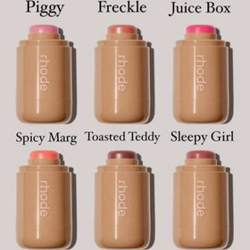 تصویر رژگونه کرمی رود - spicy marg Rude Cosmetics Cream Blush Stick