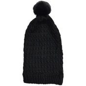 تصویر کلاه شیطونی مشکی منگوله دار A8434 Black tasseled naughty hat A8434