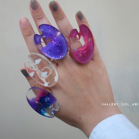 تصویر پالت انگشتری شفاف کهکشانی 