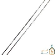 تصویر زنجیر نقره ونیزی 925 عیار سایز 60 سانتی متری 