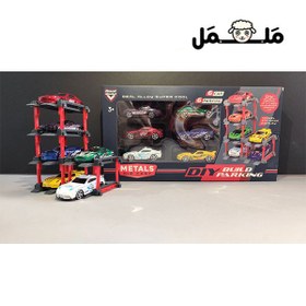 تصویر ست پارکینگ با ماشین فلزی 