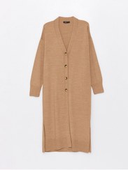 تصویر ژاکت کش باف پشمی زنانه ال سی وایکیکی lc-waikiki 