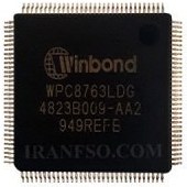 تصویر آی سی لپ تاپ Winbond WPC 8763 LDG 