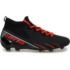 تصویر کفش فوتبال مردانه ولوسه FG 4Fx - مشکی-قرمز برند lotto Veloce Fg 4Fx Men's Football Boots - Black-Red