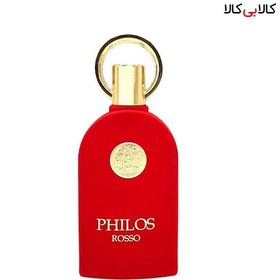 تصویر ادو پرفیوم زنانه الحمبرا مدل Philos Rosso حجم 100میلی لیتر عطر و ادکلن (UNISEX)