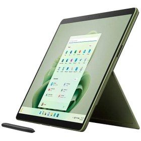 تصویر تبلت مایکروسافت مدل Surface Pro 9-i5 1235U ظرفیت 256 گیگابایت و رم 8 گیگابایت به همراه کیبورد Signature Forest و قلم Slim Pen 2 Microsoft Surface Pro 9-i5 1235U 256GB and 8GB RAM Tablet with Signature Forest keyboard and Slim Pen 2