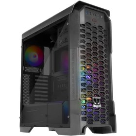 تصویر کیس گیمینگ حرفه‌ای DDR5 مخصوص گیم و تولید محتوا 