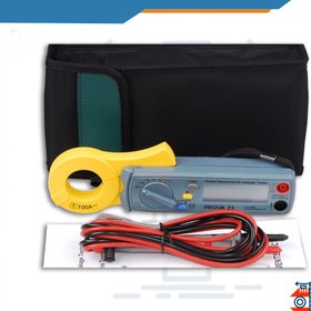 تصویر پاورآنالایزر و تسترنشتی جریان مدل PROVA 23 ساخت تایوان Power Harmonics and Leakage Tester PROVA 23