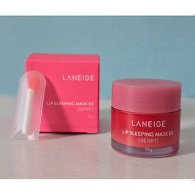 تصویر ماسک لب لانیژ توت فرنگی - 20گرم LANEIGE LIP SLEEPING MASK EX (BERRY)