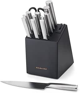 Stainless steel knife deals block