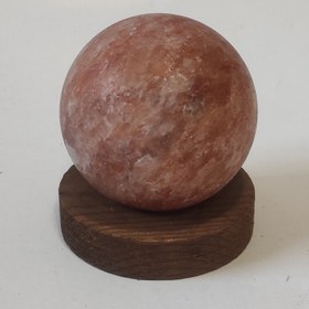 تصویر گوی سنگ نمک قطر ۷ با پایه G3 Salt ball G3