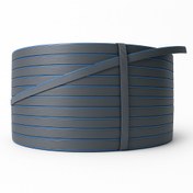 تصویر تسمه پلاستیکی مخصوص تسمه کش بادی سایز ۱۶‌ رول ۱۲ کیلویی 