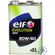 تصویر روغن موتور الف مدل Evolution 400 حجم ۴ لیتر ۲۰W50 SL 