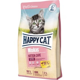 تصویر غذای خشک هپی کت بچه گربه مدل مینکاس کیتن وزن 1 کیلوگرم به صورت فله ا Happy Cat minkas kitten care 1 kg Happy Cat minkas kitten care 1 kg