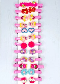 تصویر گیره مو بچگانه – پک ۲۴ عددی 