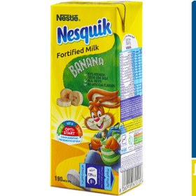 تصویر شیر موز فرآوری شده نسکوئیک 