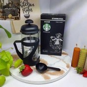 تصویر فرنچ پرس استارباکس ظرفیت ۳۵۰ میلی‌لیتر 