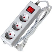 تصویر سه راهی برق ارت دار 1.8 متری فردان الکتریک 