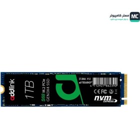 تصویر اس اس دی 1 ترابایت ادلینک مدل S68 M.2 2280 NVMe PCIe Addlink S68 M.2 2280 NVMe PCIe 1TB Internal SSD Drive