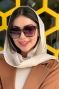 تصویر عینک آفتابی زنانه پلاریزه شنل رنگ گلبهی کد ۹۰۱۱ 