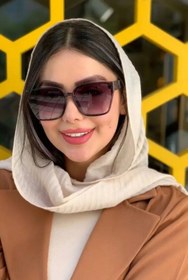 تصویر عینک آفتابی زنانه برند شنل رنگ گلبهی کد ۹۰۱۱ 