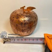 تصویر قندان مسی سیب زنجان بزرگ 