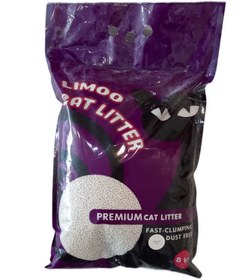 تصویر خاک بستر گربه لیمو پرمیوم معطر 