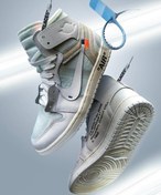 Jual Men's shoe NIKE AIR Jordan aj1 x Louis Vuitton x off white aq0818-202  ow co branded guest edition LV Jord Men shoes - 44 di Seller Li Luoyun Shop  - Hong