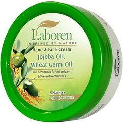 تصویر کرم جوانه گندم و جوجوبا 150 میلی لیتر لابورن laboren jojoba oil cream