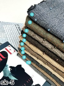 تصویر شال نخی مرواریدی 