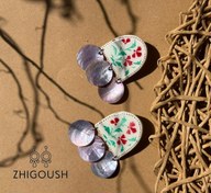 تصویر گوشواره زنانه مدل نیرا NIRA