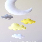 تصویر آویز تخت کودک ریماز مدل ابرو ماه 